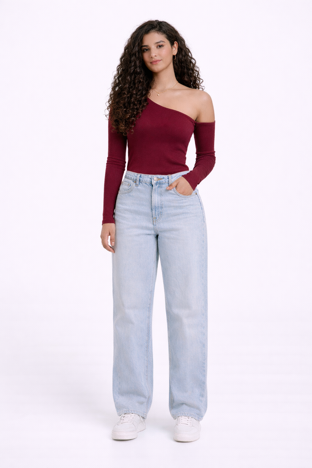 Contour One-Shoulder Top