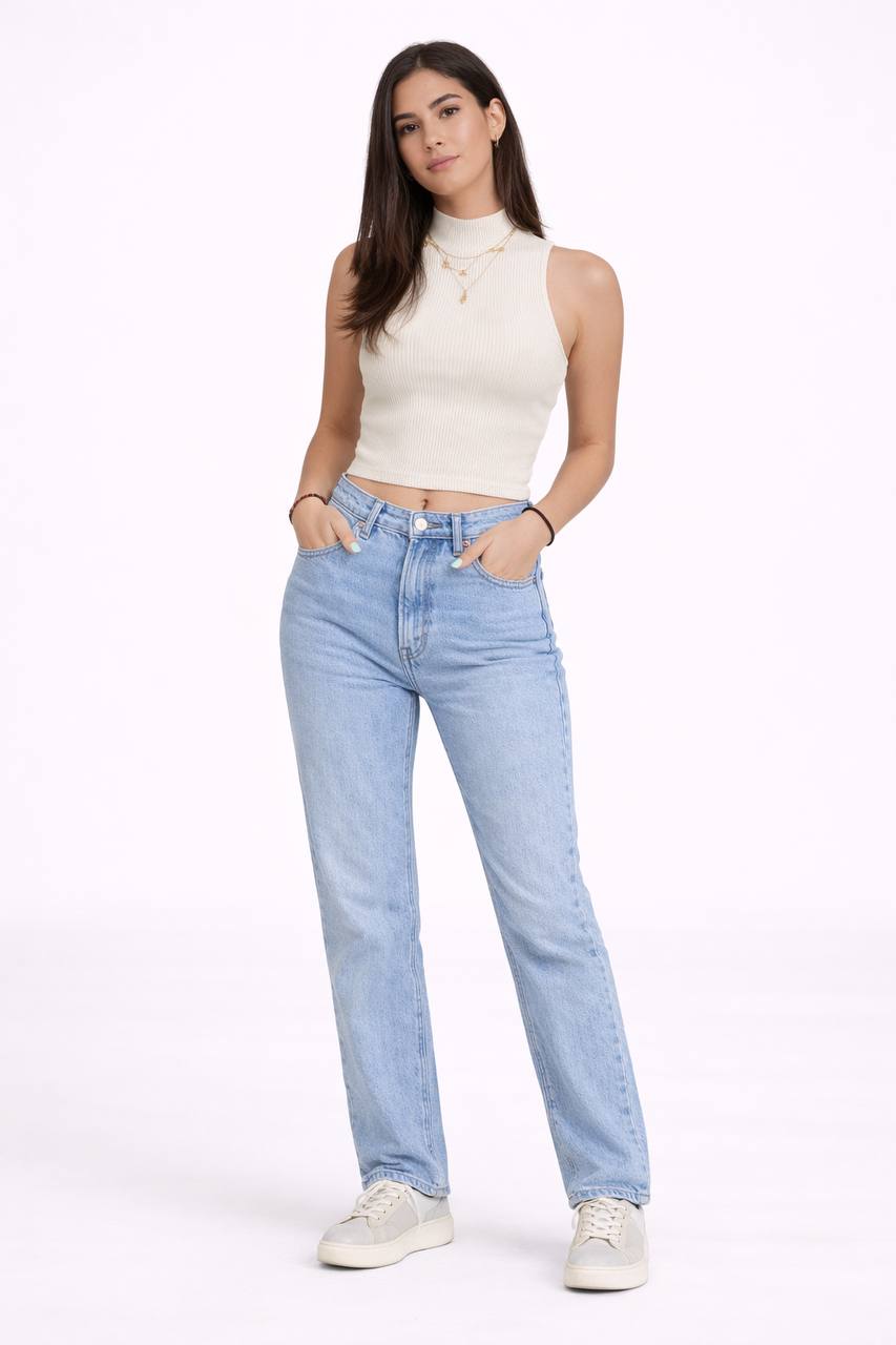 Essential Mock-Neck Tank